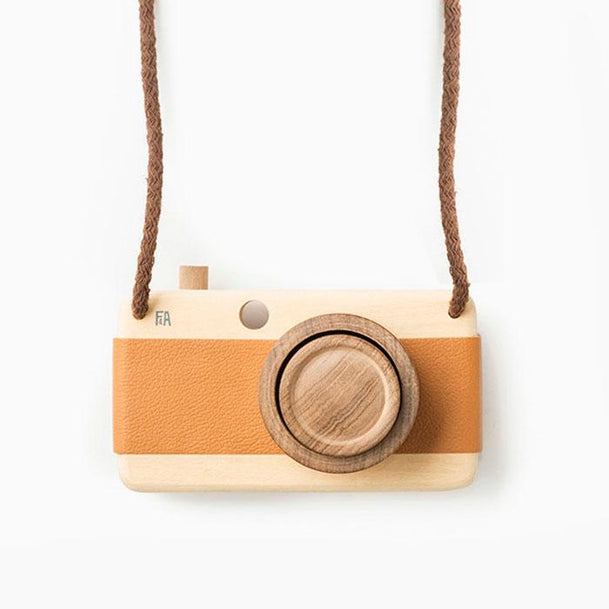 Photo camera wooden model - Le dénicheur du web