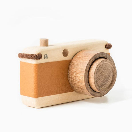 Photo camera wooden model - Le dénicheur du web