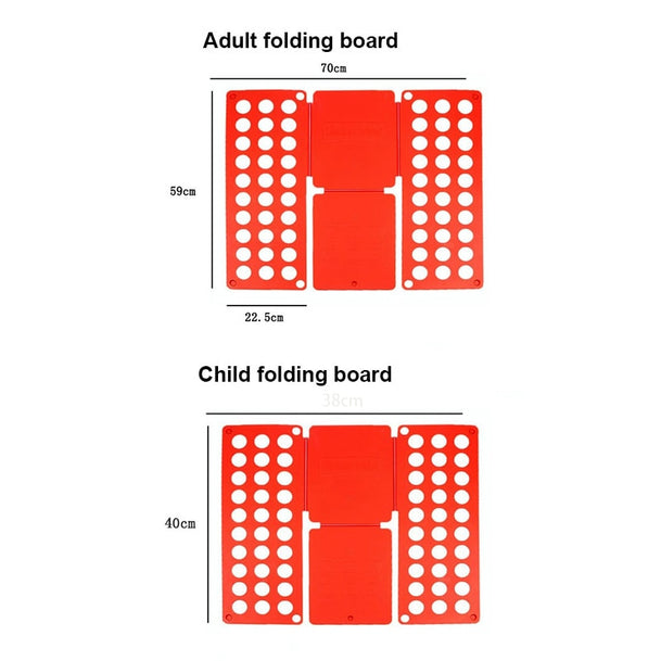 Quick fold for garment