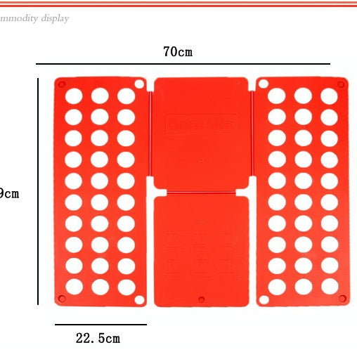 Quick fold for garment