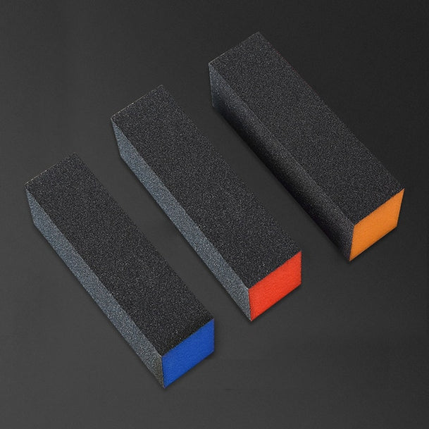 Bloc Lime de ponçage à ongles noir pour Gel uv - 3pcs / 1 pcs- Nail Art